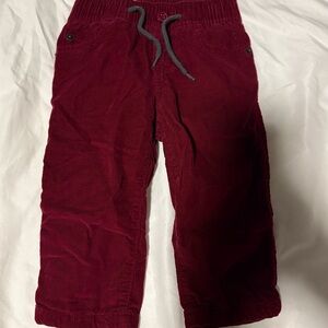 GAP Kids Corduroy Pull-On Pants - Wine